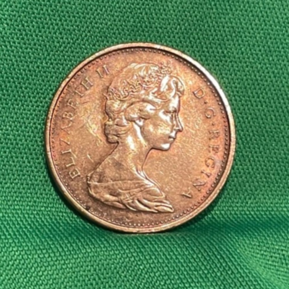 1975 1c coin Canada Queen Elizabeth II #206140728927